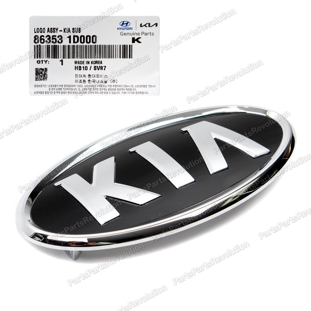 Emblem Grille Front 863531D000 for Kia 2007-2013 Borrego Forte Rio Soul Spectra