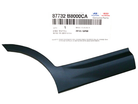 GENUINE 87732B8000CA Rear Door Wheel Molding Right for Hyundai Santa Fe XL 13-19