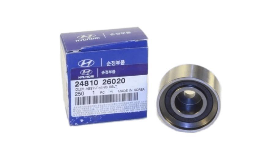 GENUINE 2481026020 Timing Belt Idler Bearing for Hyundai Elantra 2000-2016