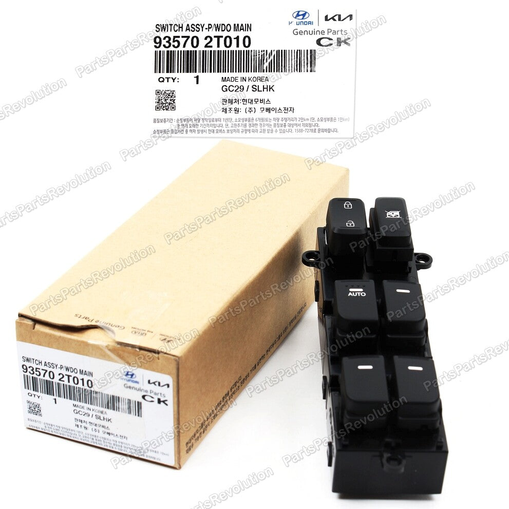 Main Power Window Switch 935702T010 for Kia 2011-2013 Optima