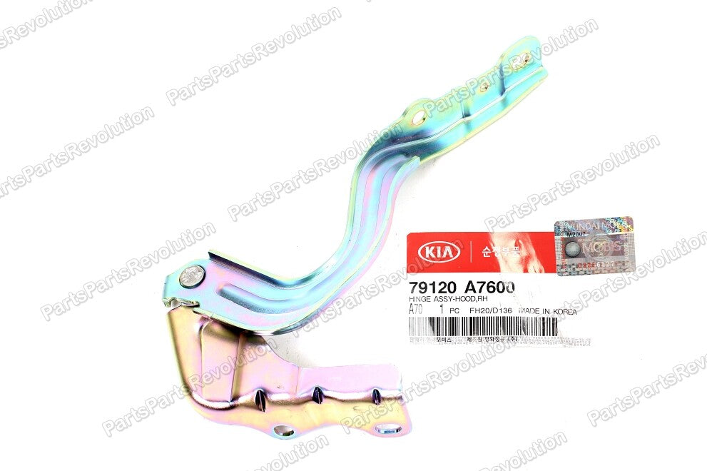 GENUINE Hood Hinge Right 79120A7600 for Kia 2014-2018 Forte Forte5