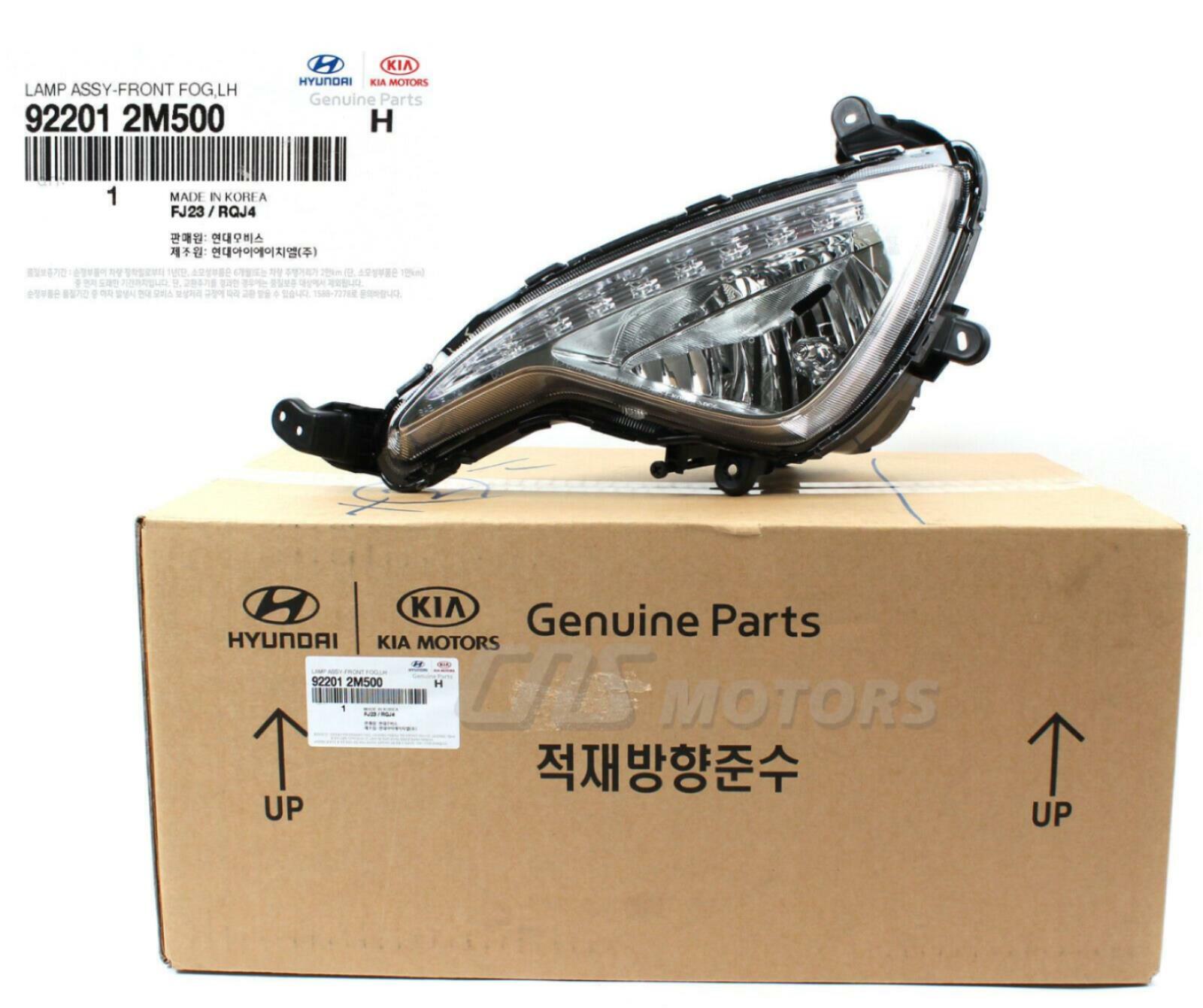 GENUINE Fog Lamp Light LEFT & RIGHT for 13-16 Hyundai Genesis Coupe 922012M500