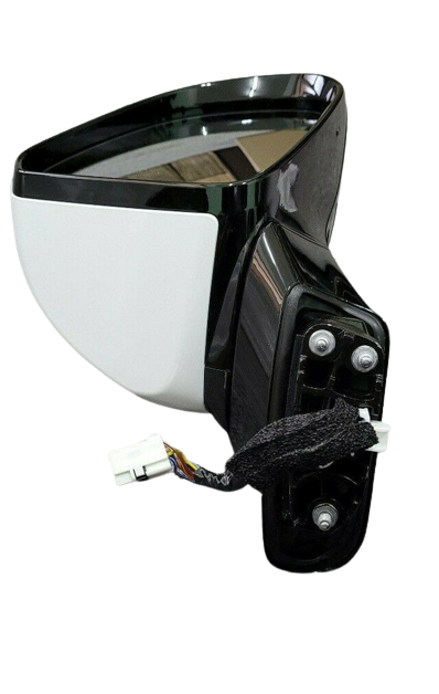 GENUINE Side Mirror Left White for Hyundai Santa Fe 2019~2021 87610S1200WW2