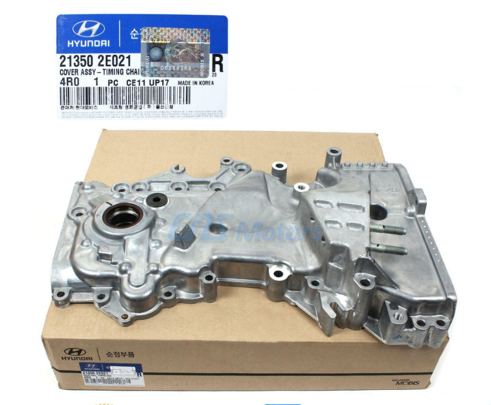 GENUINE Timing Chain Cover for Hyundai Elantra Kia Soul (11-14) 213502E021
