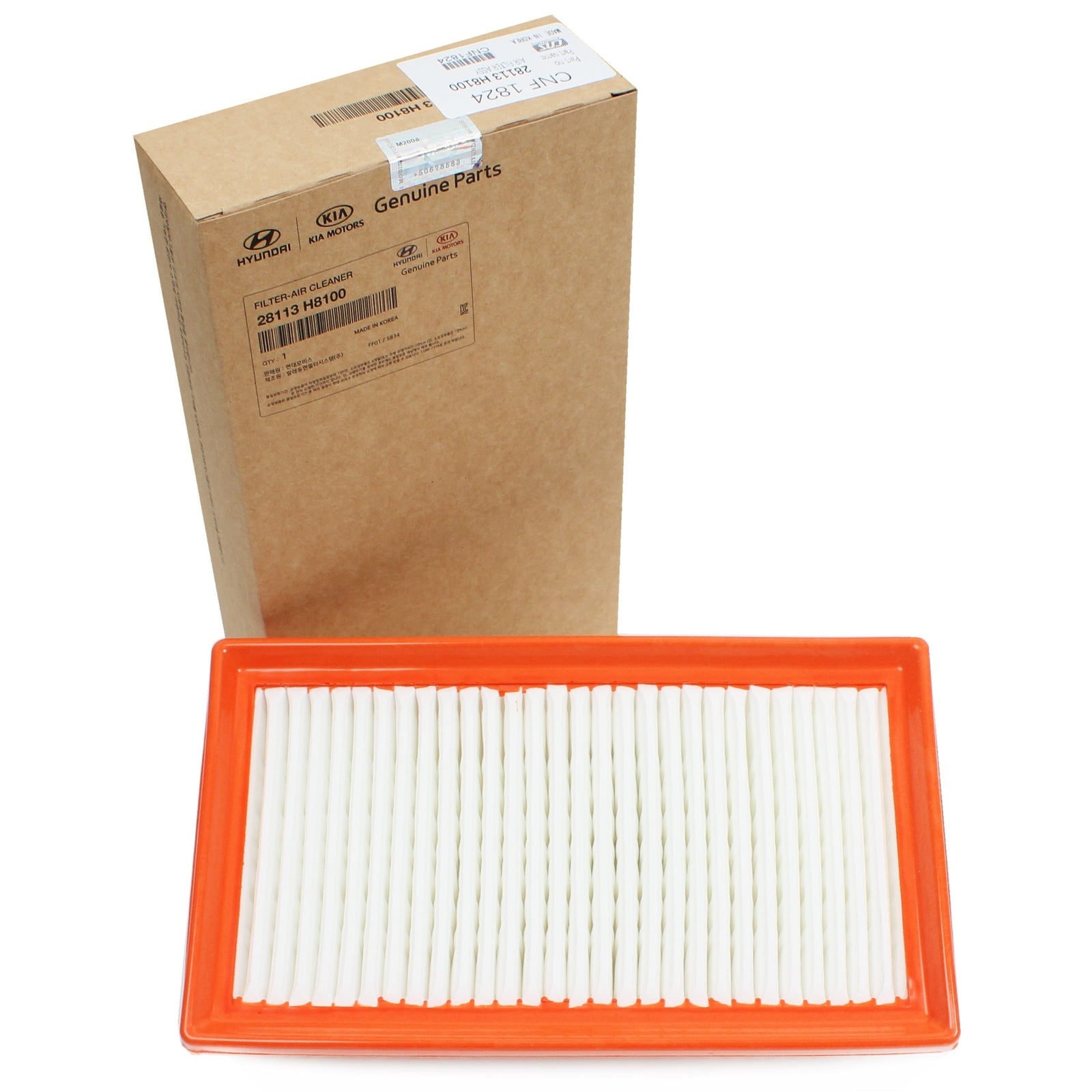 GENUINE 28113H8100 Air Filter for Hyundai Accent & KIA Rio 2018-2022