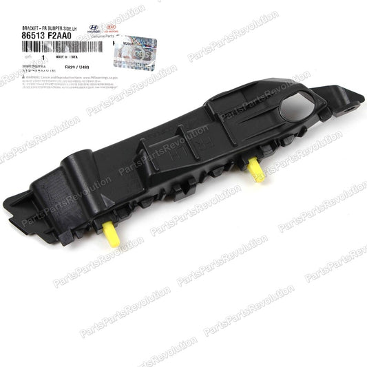 GENUINE Bumper Bracket Front Left 86513F2AA0 for Hyundai Elantra 19-20
