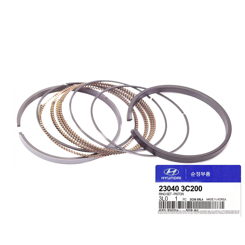 GENUINE 230403C200 Engine Piston Ring Set for 3.8L Engine Hyundai & KIA 06-10