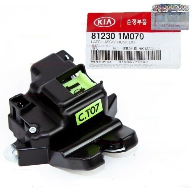 GENUINE 812301M070 Trunk Lid Lock Actuator Latch for KIA Forte Forte Koup 10-13