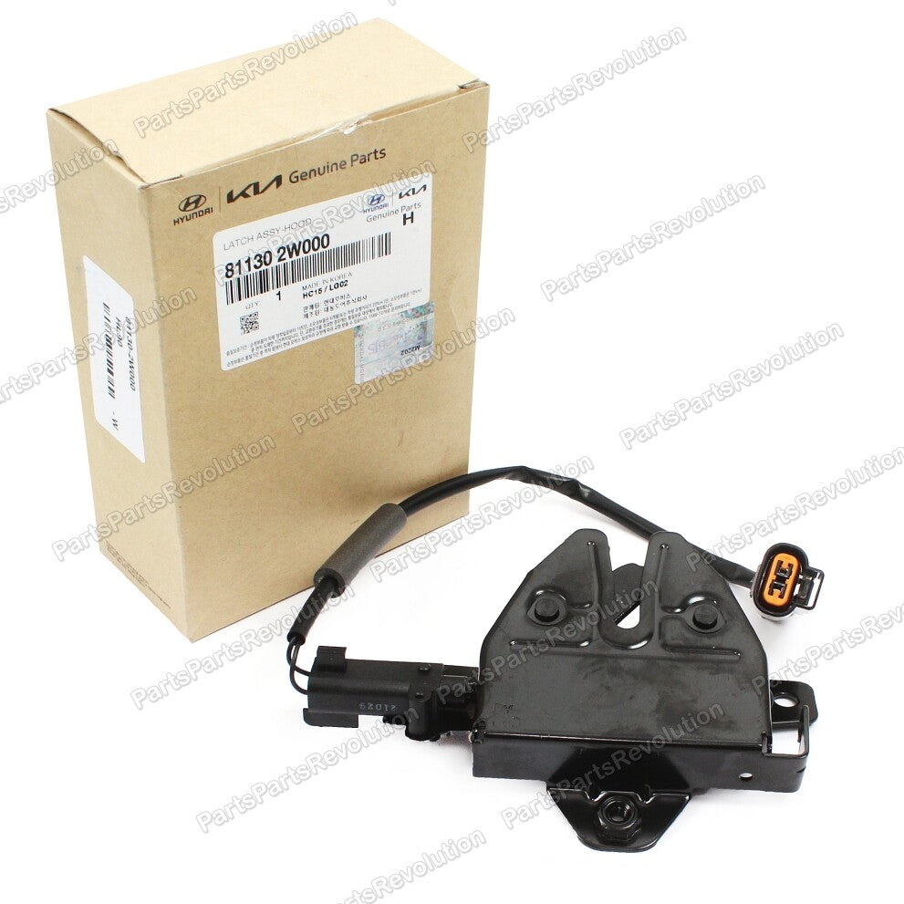 GENUINE Hood Lock Latch Hood 811302W001 for Hyundai SantaFe 13-18