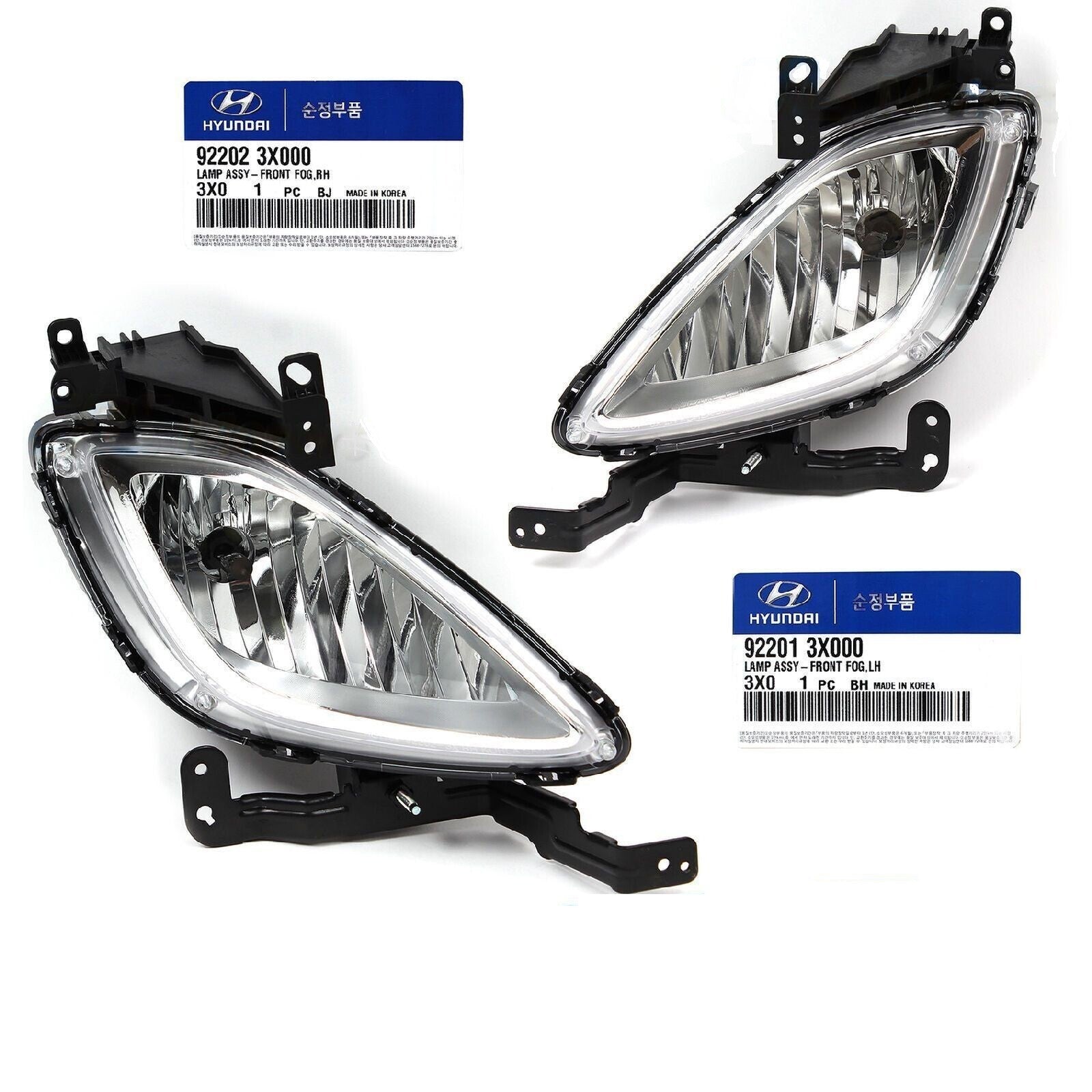 GENUINE Fog Lamps Lights Left & Right for Hyundai Elantra 2011-2013