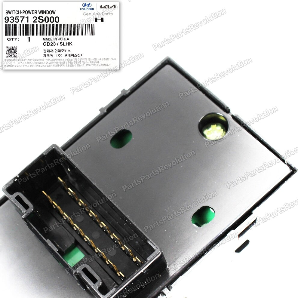 Switch Power Window Main Auto Down 935712S000 for Hyundai 2010-2015 Tucson