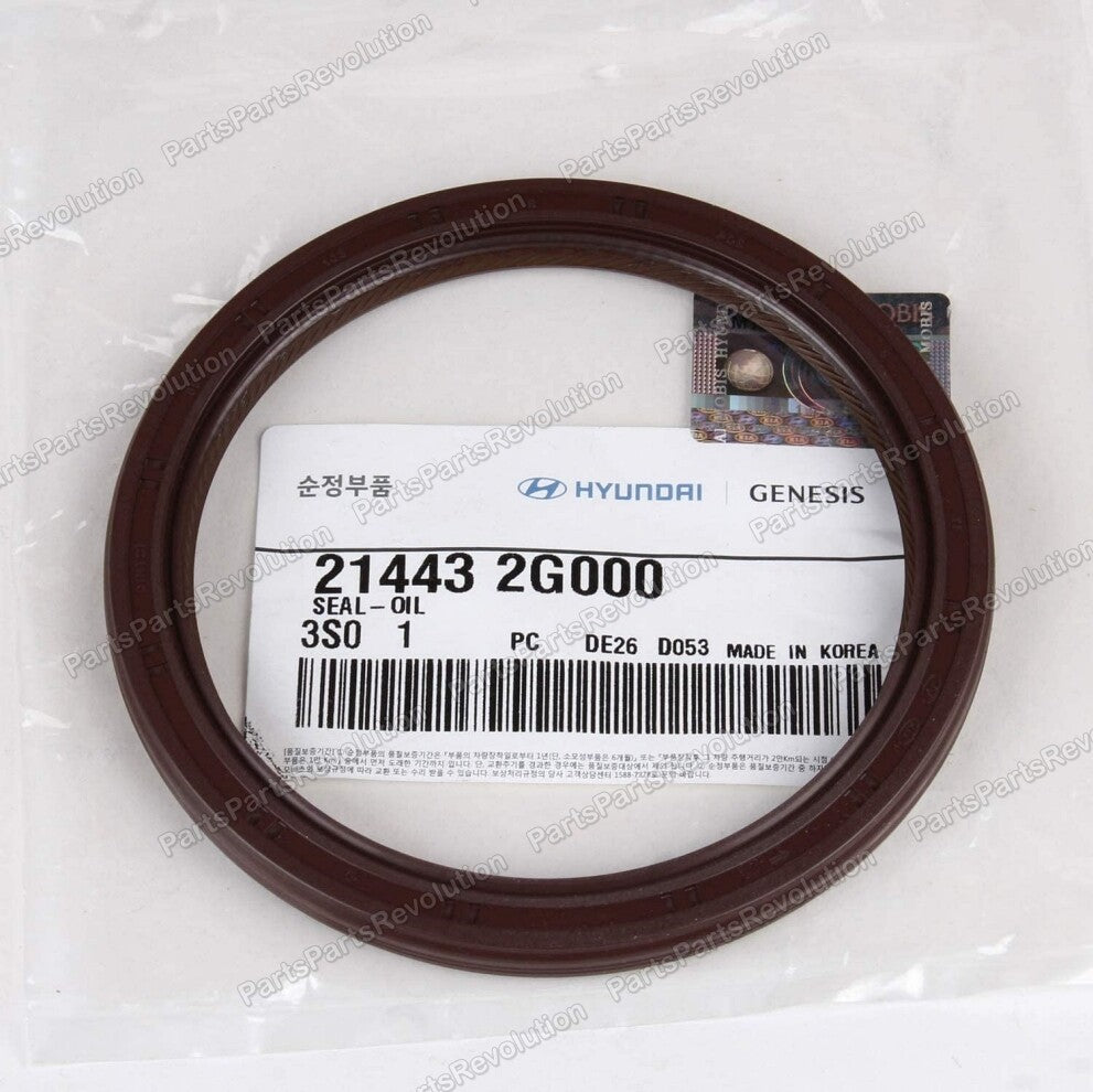 Rear Main Seal 214432G000 Rear for Hyundai Santa Fe Sport Sonata Kona N 06-23