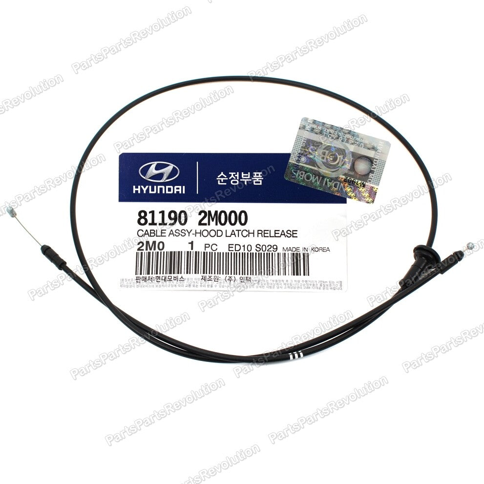 GENUINE Latch Release Cable Hood 811902M000 for Hyundai Genesis Coupe 10-13