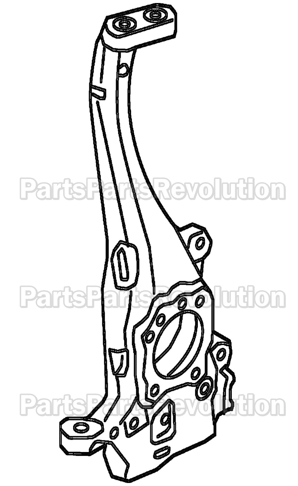 GENUINE Knuckle 51710J6500 Front Left Side for Kia K900 3.3L V6 2019-2020