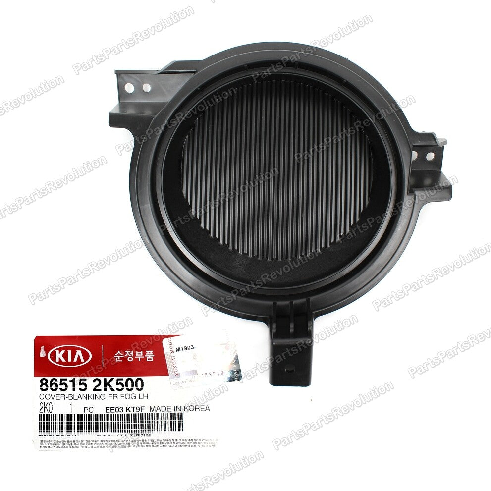 GENUINE Fog Lamp Light Blanking Cover LEFT for 2012-2013 Kia SOUL 865152K500