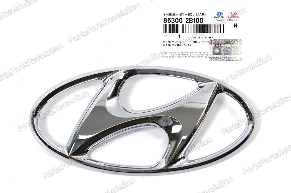 GENUINE Front Grille H Emblem for 2009-2012 Hyundai Elantra Touring 863002B100
