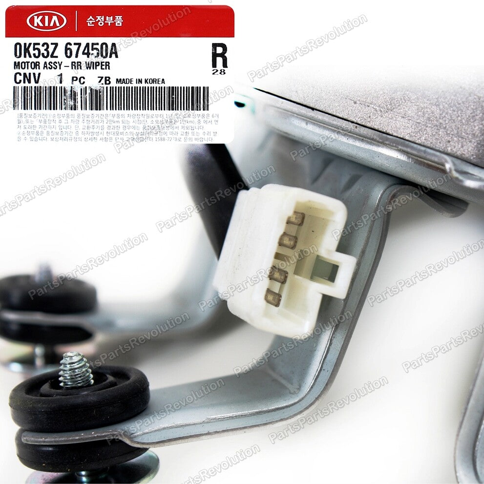 Windshield Wiper Motor Rear 0K53Z67450A for Kia Sedona 2003-2005