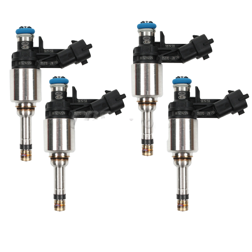 GENUINE Fuel Injector 4PCS for 12-17 Accent Veloster Rio Soul 1.6L 353102B130