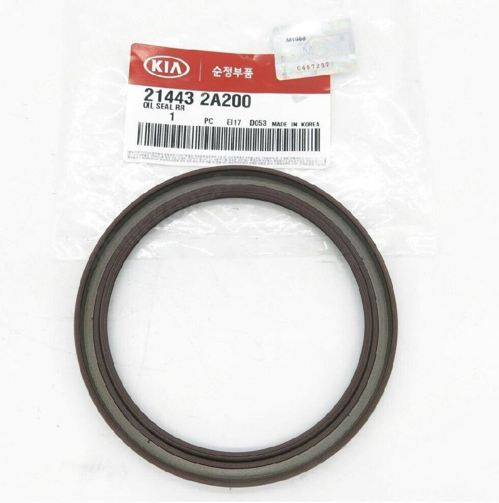 GENUINE 214432A200 Engine Cranksaft Seal for Hyundai & KIA V6 2007-2014