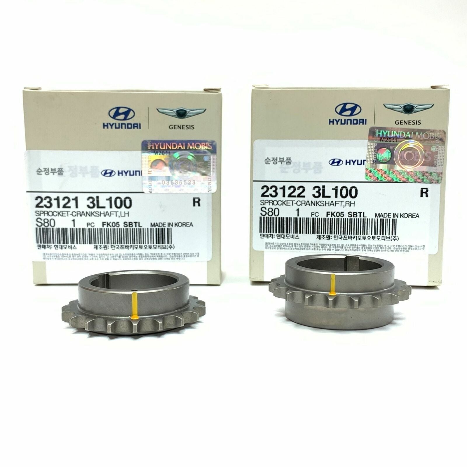 GENUINE Crankshaft Gear Sprocket for Hyundai Genesis G80 18-20 231213L100