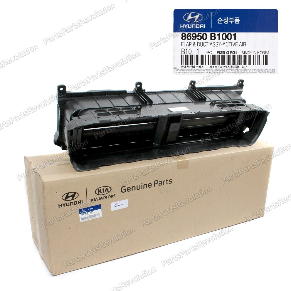 GENUINE 86950B1001 AIR SHUTTER FLAP DUCT GRILLE for 3.8L G80 GENESIS 15-17