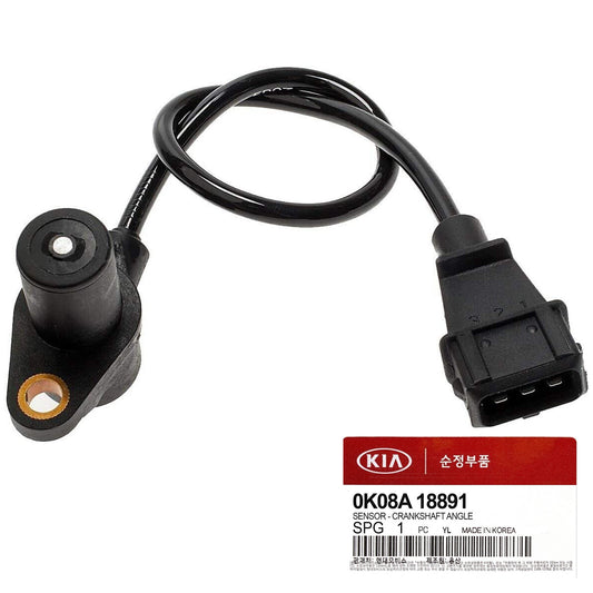 GENUINE 0K08A18891 Crankshaft Position Sensor for KIA Sportage 1995-2002