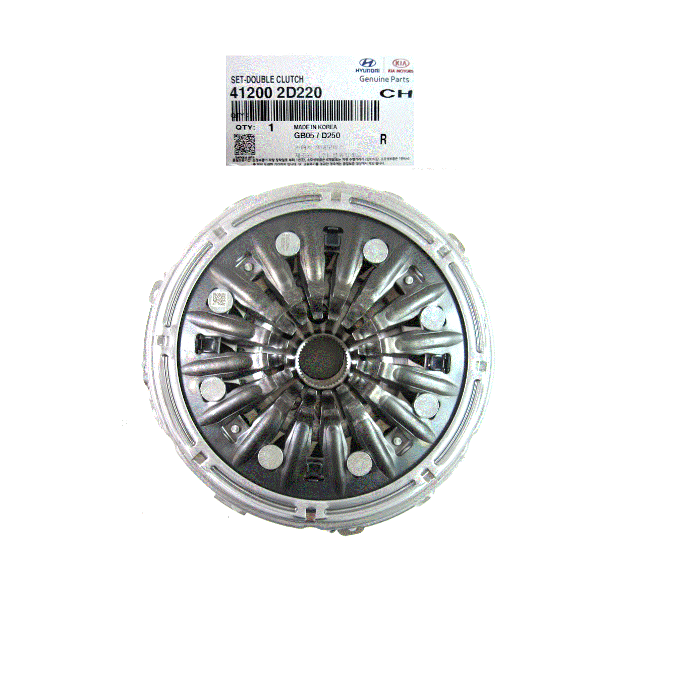 GENUINE Double Clutch for Hyundai Tucson Elantra oem 412002D220