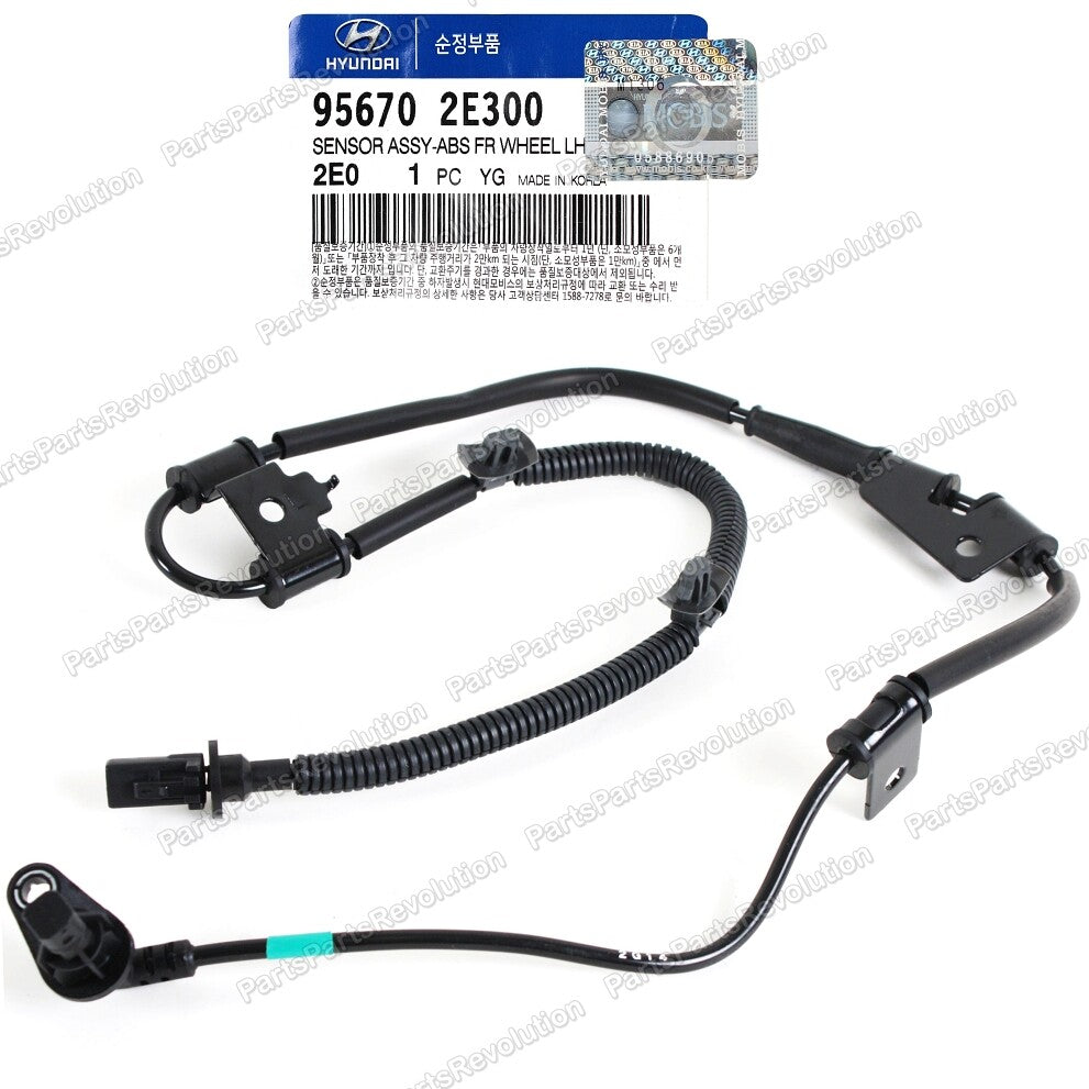 ABS Speed Sensor Front Left 956702E300 for Hyundai 2005-2009 Tucson