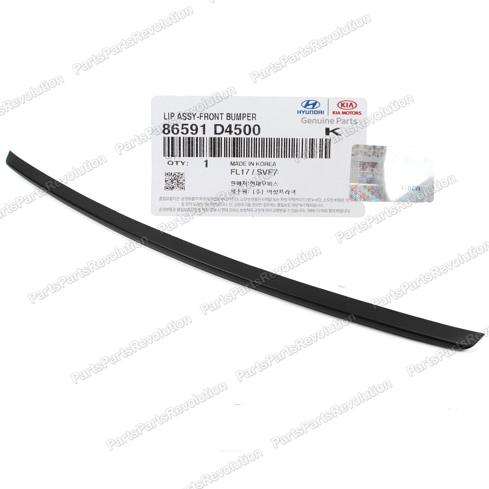 GENUINE Front Bumper Lower Lip Spoiler for 2019-2020 Kia Optima 86591D4500