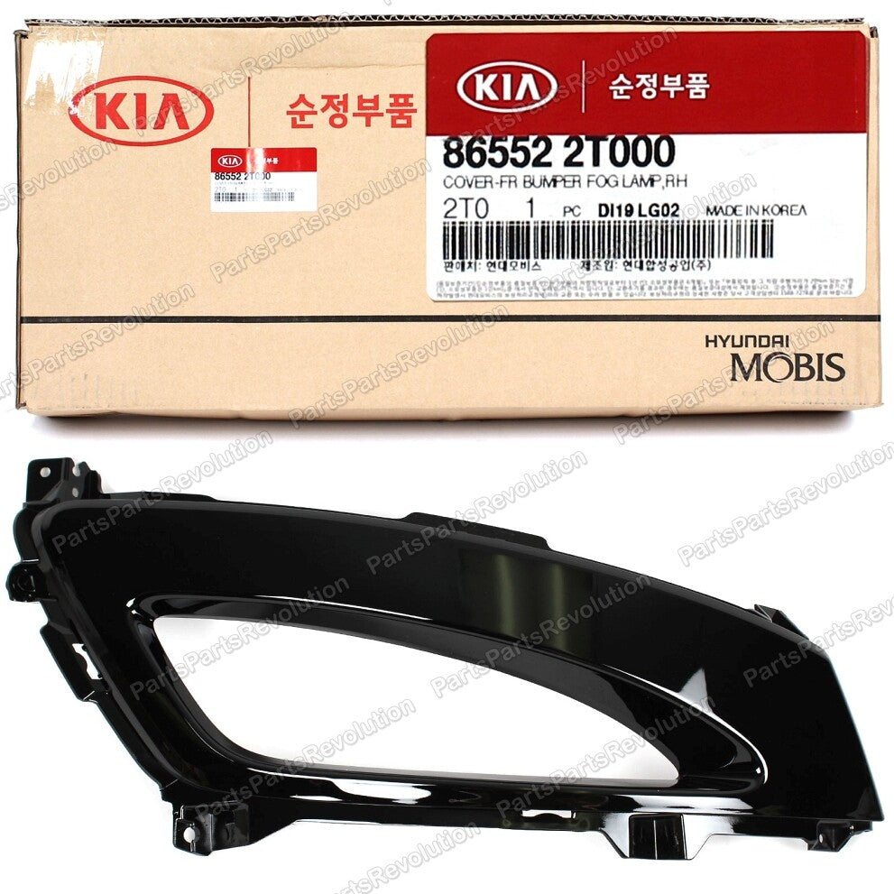 Front Bumper Fog Lights Lamp Bezels Right for 2011 2012 2013 Kia Optima