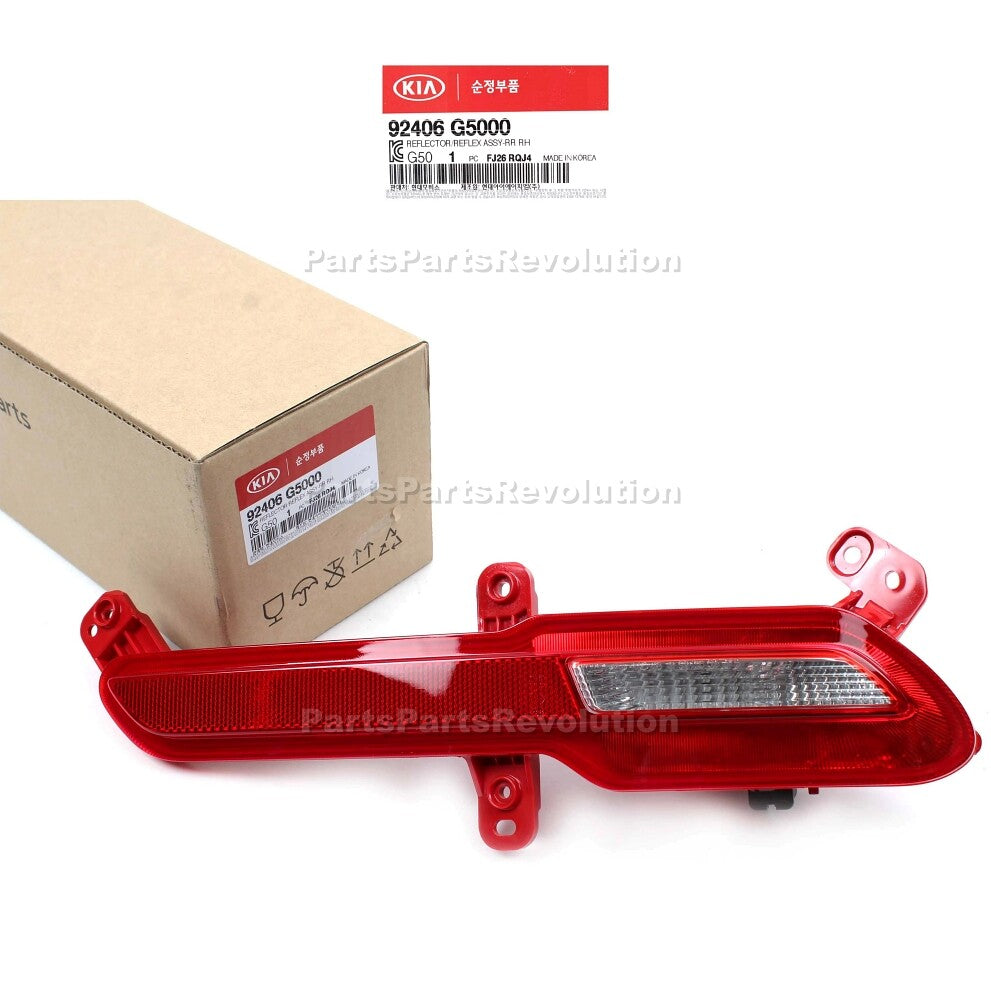 Bumper Reflector Rear Right 92406G5000 for Kia Niro 2017-2019