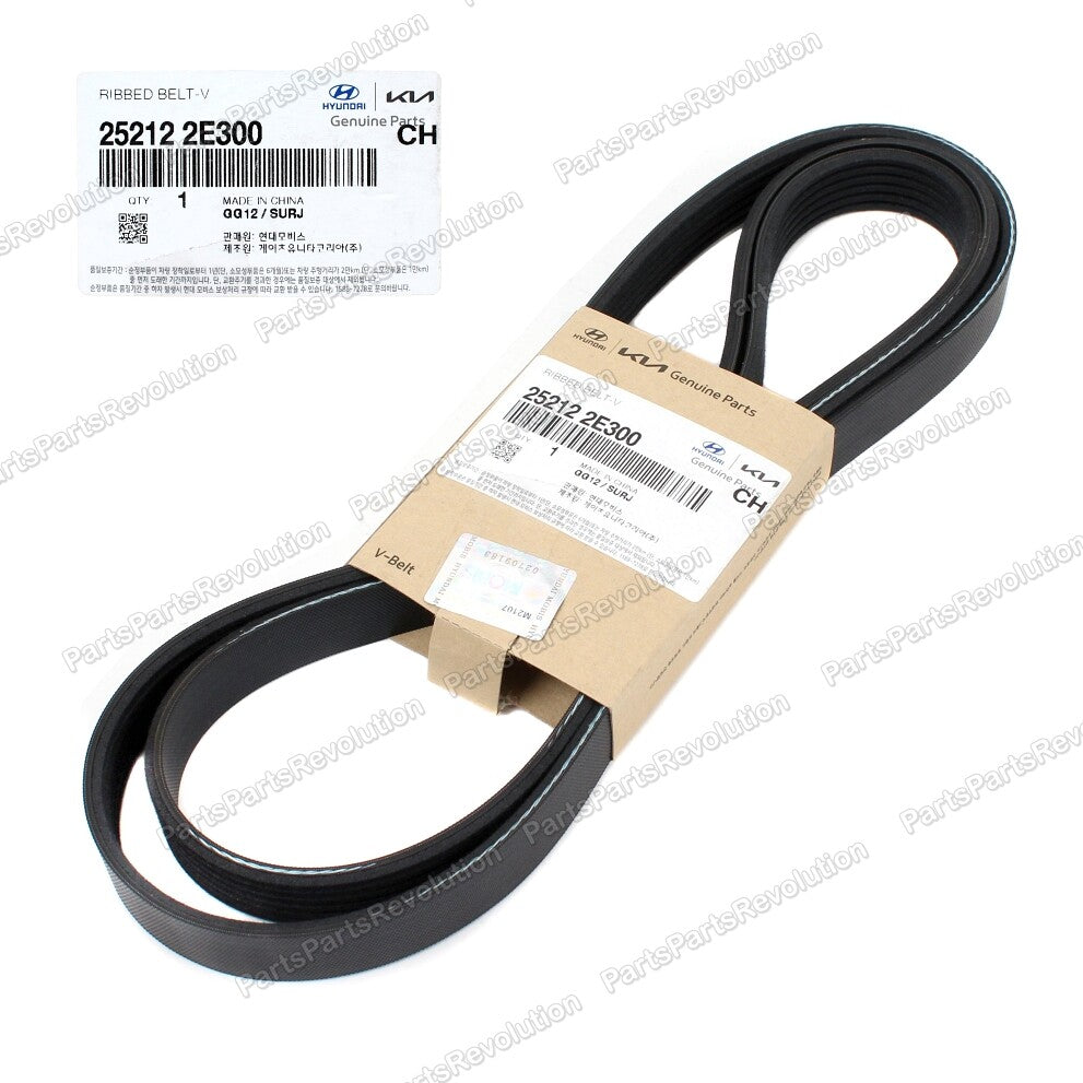 GENUINE Serpentine Belt V-Belt for 2016-2020 Kia Forte Soul 2.0L 252122E300