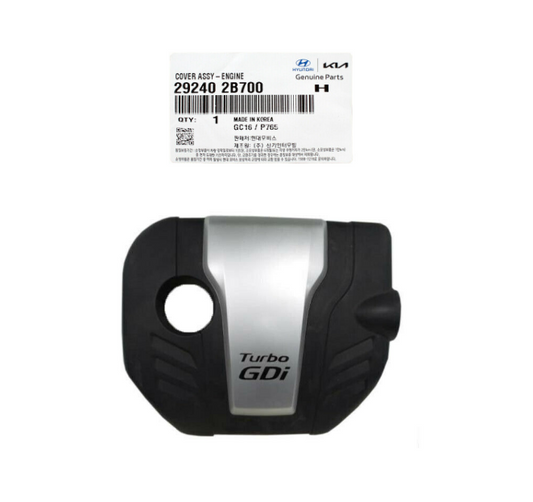 GENUINE 292402B700 Engine Cover for Hyundai Veloster Turbo 2013-2017