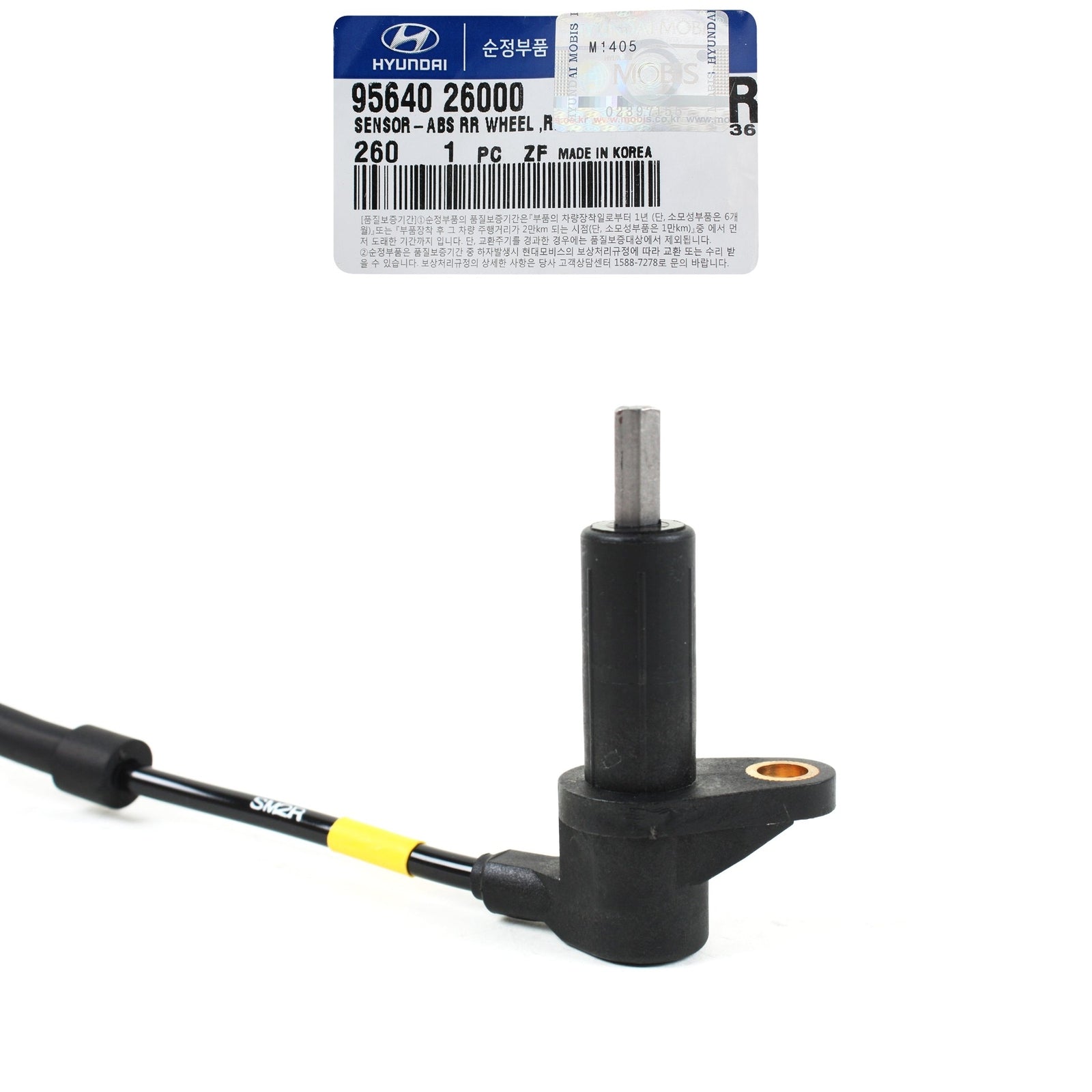 GENUINE 9564026000 Rear Right Wheel ABS Speed Sensor for Hyundai Santa Fe 01-06