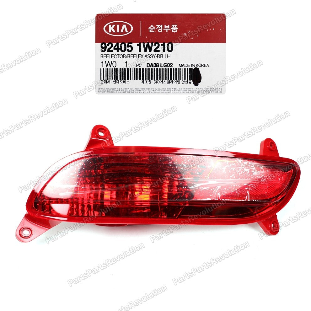 Bumper Reflector Rear Left 924051W210 for Kia Rio 2012-2015