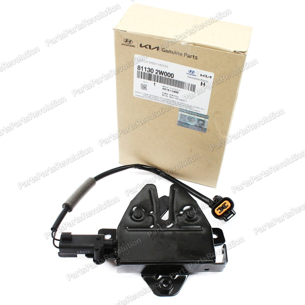 GENUINE Hood Lock Latch Hood 811302W001 for Hyundai SantaFe 13-18