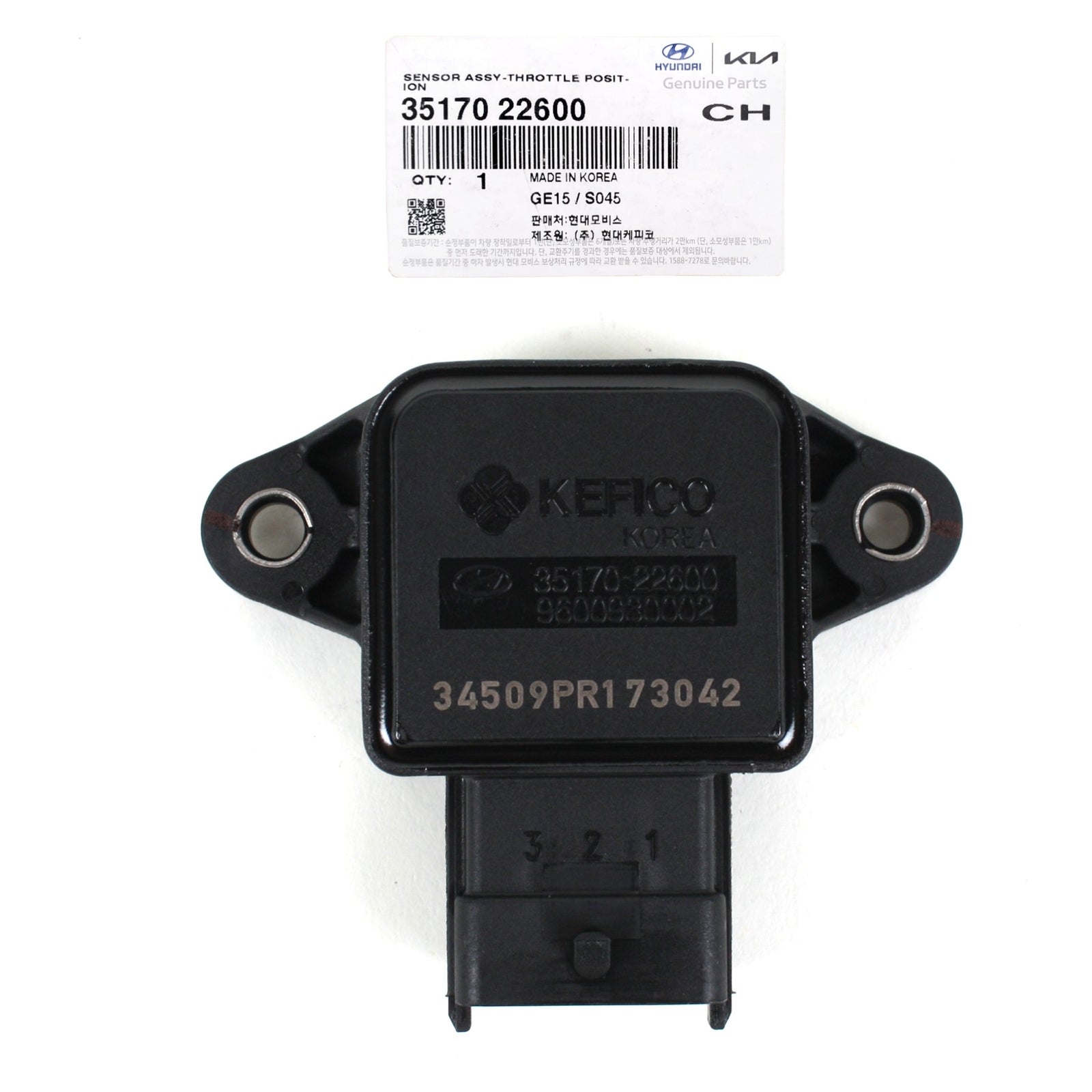 GENUINE 3517022600 Throttle Position Sensor for Hyundai & KIA 2000-2010