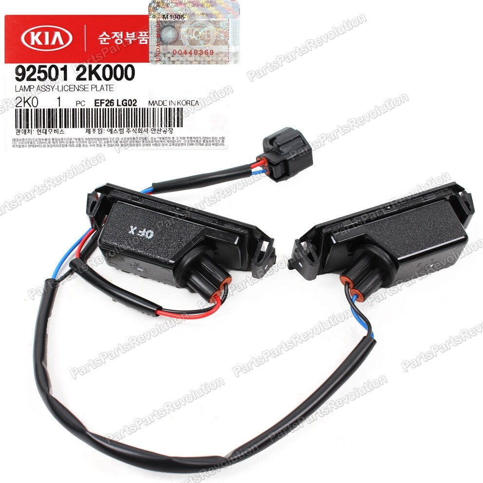 License Plate Modules Lamp 925012K000 1EA for KIA Soul 2010 2013