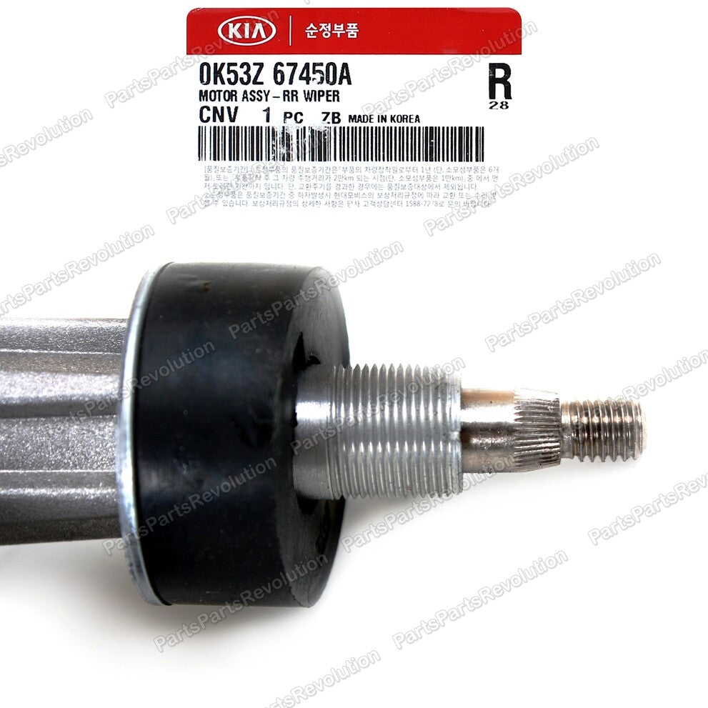 Windshield Wiper Motor Rear 0K53Z67450A for Kia Sedona 2003-2005