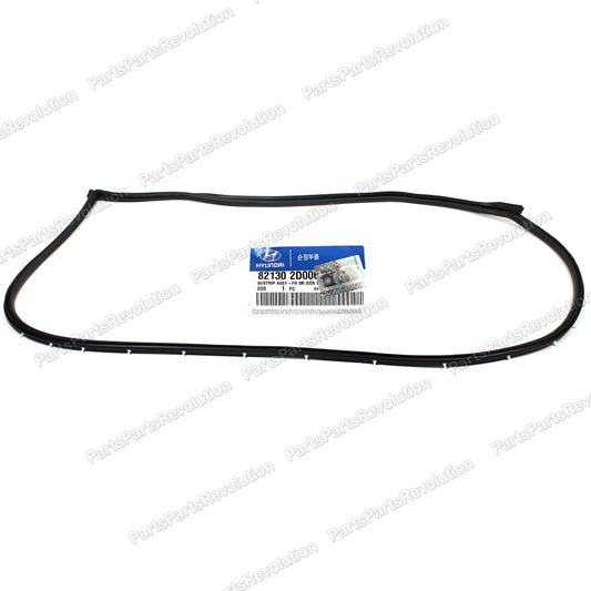 GENUINE Door Weather Strip FRONT LEFT for 01-06 Hyundai Elantra OEM 821302D000