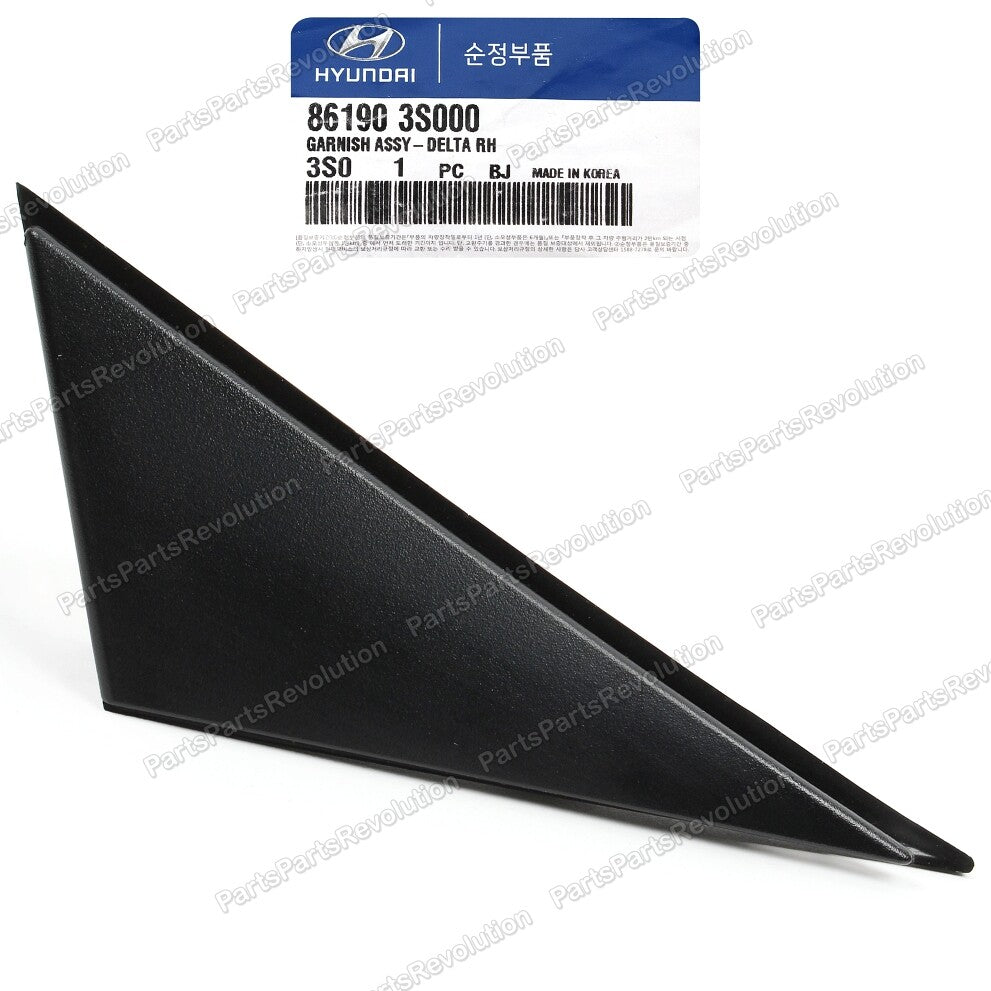 GENUINE Fender Corner Molding Right 861903S000 for Hyundai Sonata 2011-2015