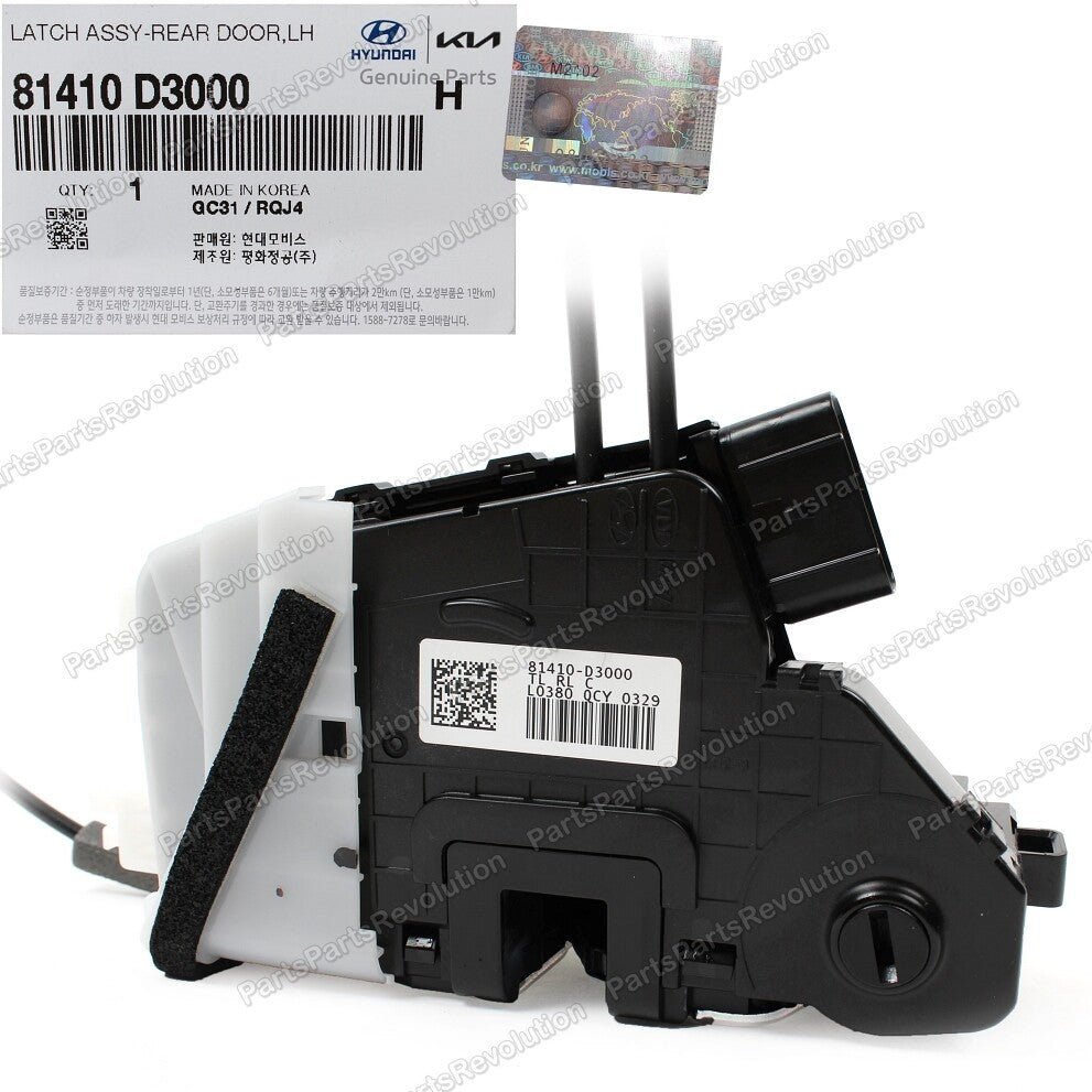 Door Lock Actuator Rear Left 81410D3000 for Hyundai Tucson 2016-2020