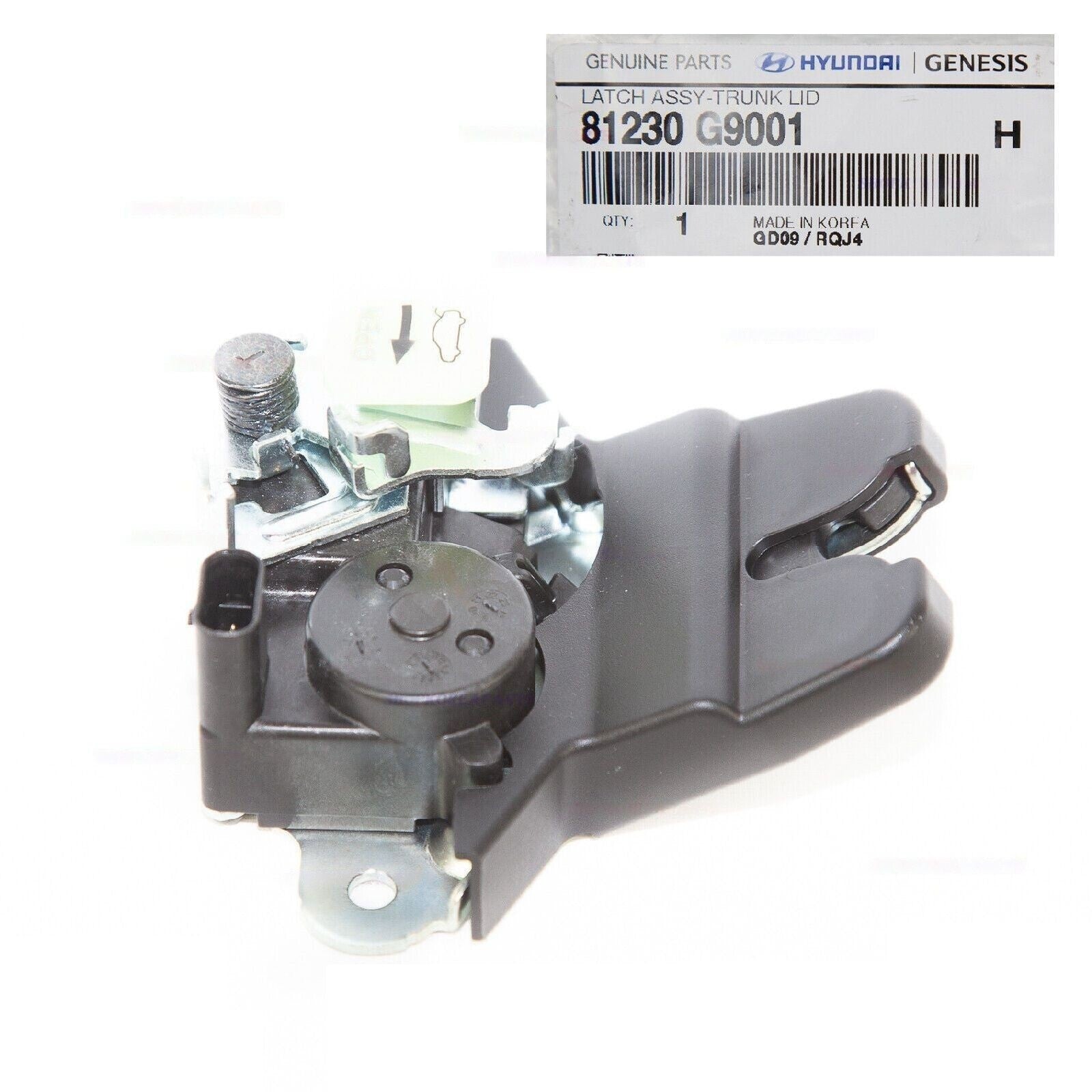 GENUINE 81230G9001 Trunk Lid Lock Latch Actuator for GENESIS G70 SONATA HYBRID