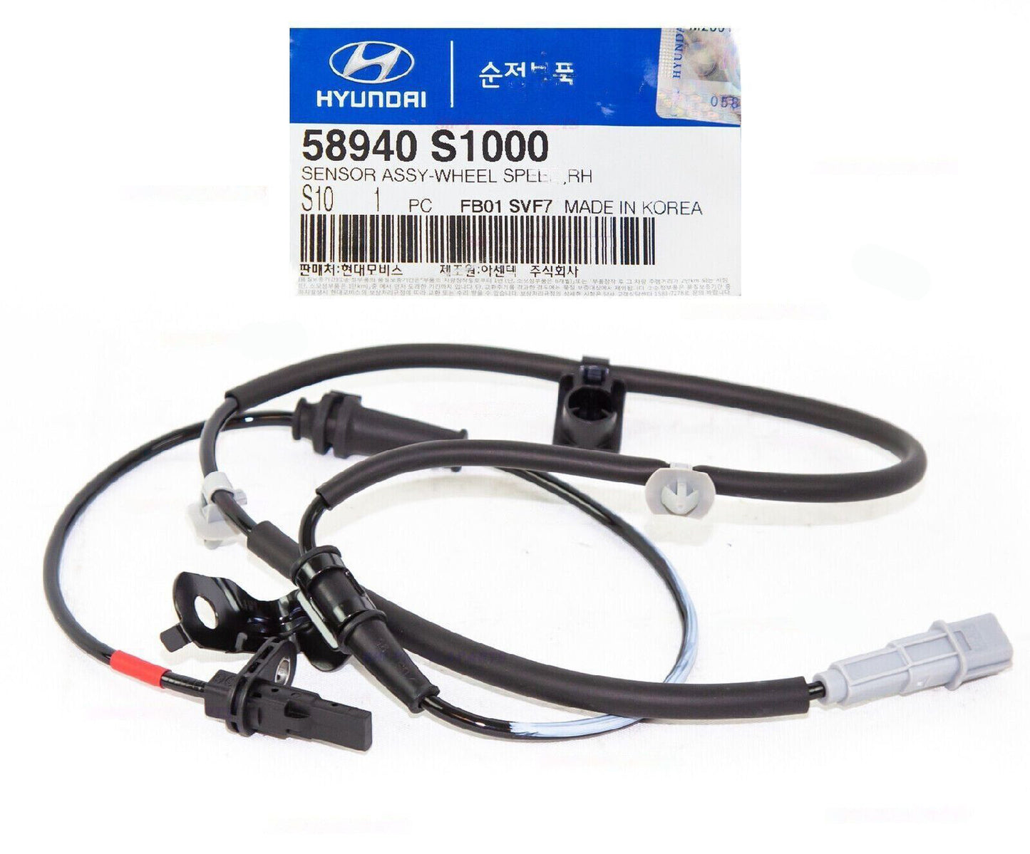 GENUINE 58940S1000 Front Right Wheel ABS Speed Sensor for Hyundai Santa Fe 19-21