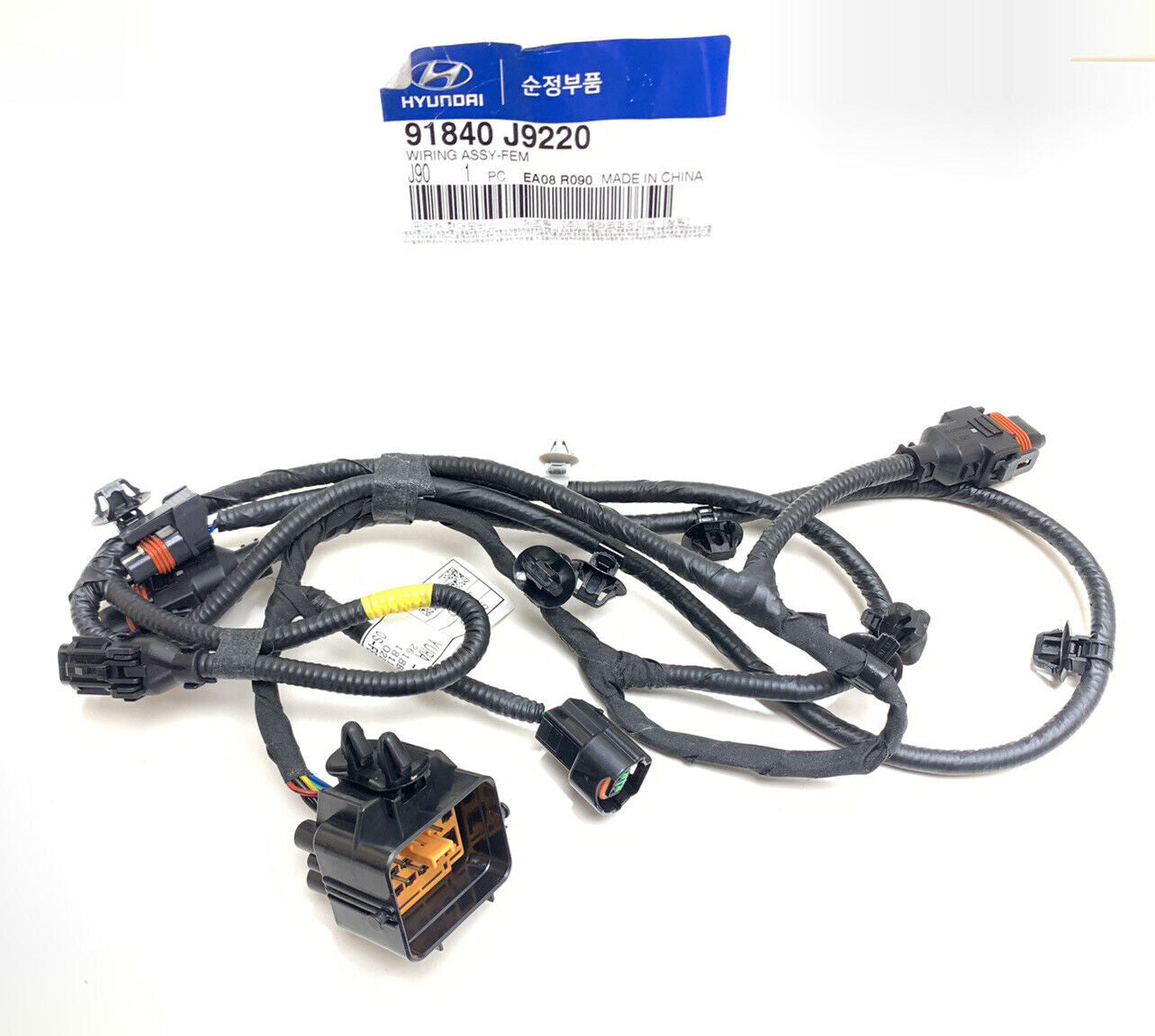 GENUINE 91840J9220 Front Headlight Wiring Harness for Hyundai Kona 2018-2022