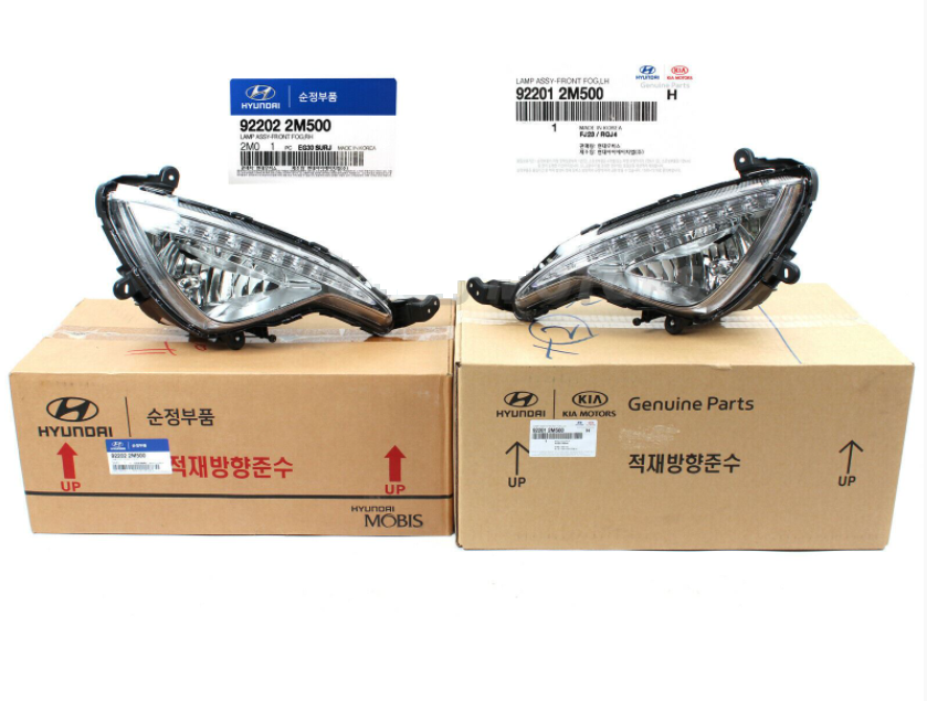 GENUINE Fog Lamp Light LEFT & RIGHT for 13-16 Hyundai Genesis Coupe 922012M500