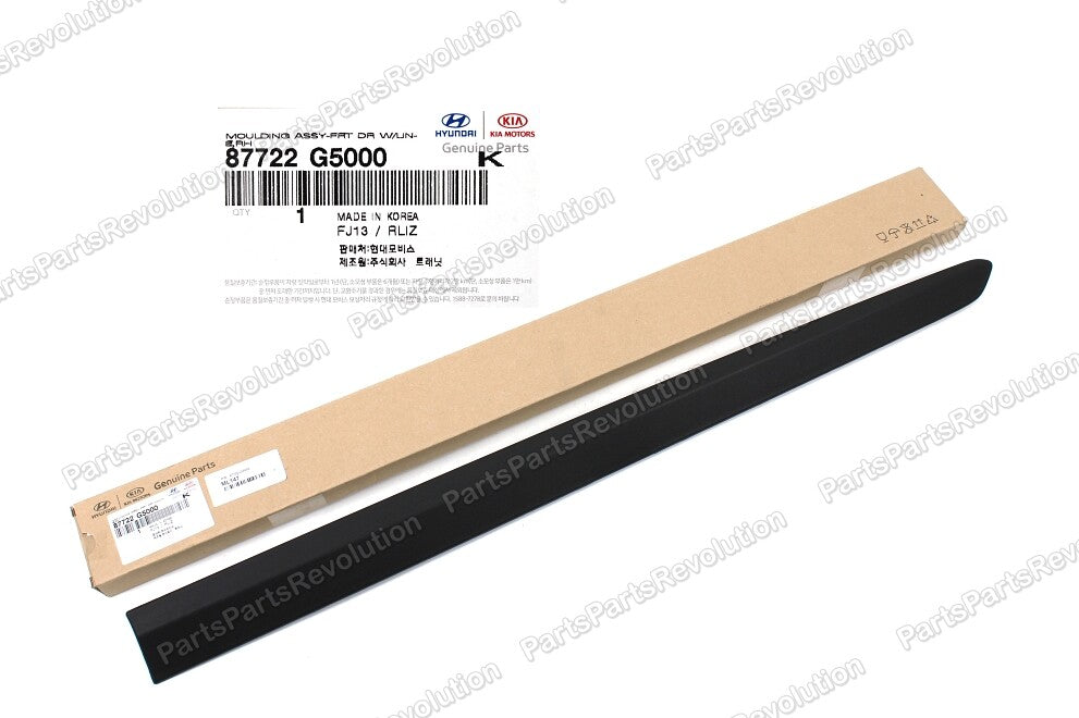 Door Molding Front Lower Right 87722G5000 for Kia Niro 17-20