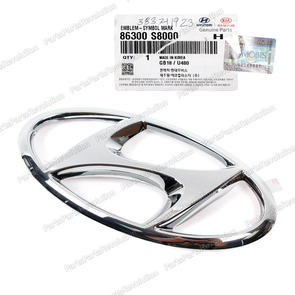 GENUINE Emblem Grille H Logo Front 86300S8000 for Hyundai 2020-2023 Palisade