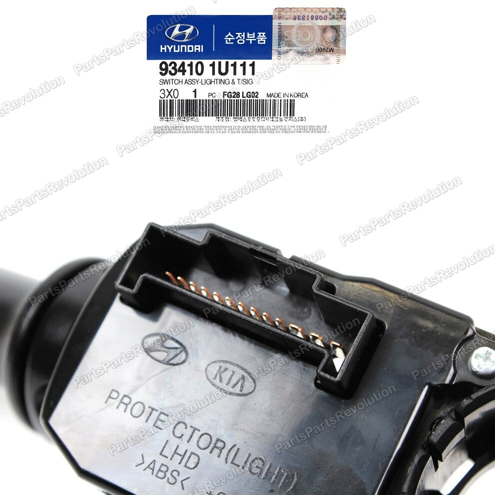 GENUINE Headlight Turn Signal Switch 934101U111 for 11-19 Sorento Forte Rio
