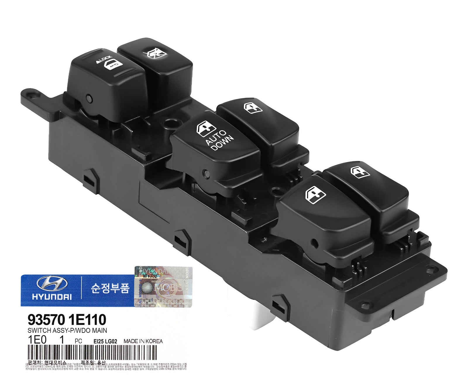 GENUINE 935701E110 Front Left Power Window Main Switch for Hyundai Kia